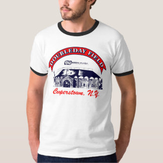 Camiseta Vintage anos 80 Doubleday Field Cooperstown Ringer