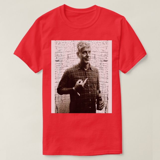 Camiseta vintage anthony bourdain Legendain Chef Bolsa (Frente do Design)