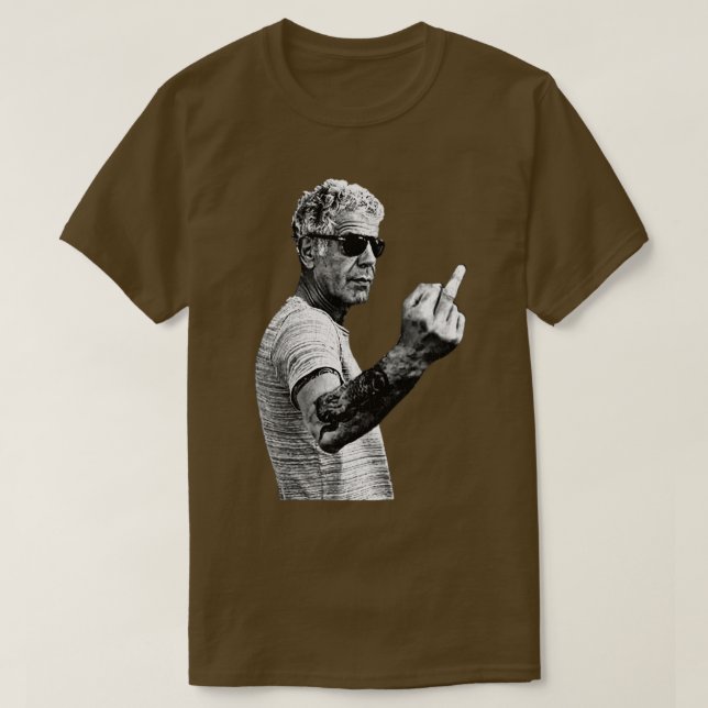 Camiseta vintage anthony bourdain Legendain Chef Crewneck S (Frente do Design)
