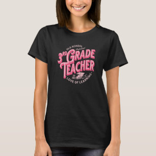 Camiseta Vintage Antiga Escola Professora Do Terceiro Grau