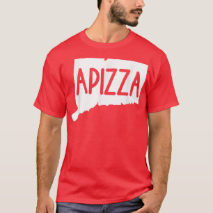 Camiseta Vintage Apizza Connecticut Pizza Oferece Novidades