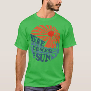 Camiseta Vintage aqui vem o Sun Cute Retro 70s Beach Vac