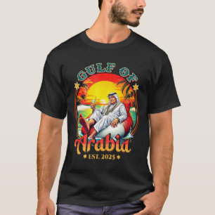 Camiseta Vintage Arabian Golfo Pérsico De 2025 Retro Golfo