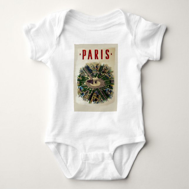 Camiseta Vintage Arc de Triomphe Paris (Frente)