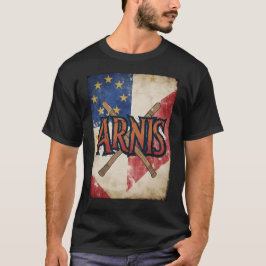 Camiseta Vintage Arnis Artes Marciais Filipinas Es