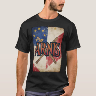 Camiseta Vintage Arnis Artes Marciais Filipinas Es