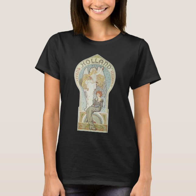 Camiseta Vintage Art Nouveau, Holland Levensverzekering (Frente)