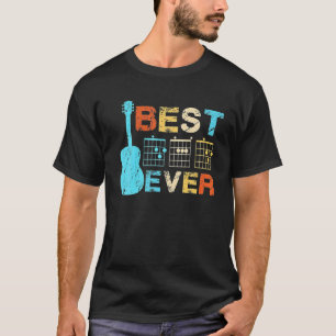 Camiseta Vintage às Cordas de Violão do Melhor Pai