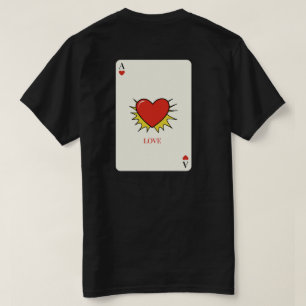 Camiseta Vintage Ás de Copas - LOVE 
