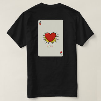 Camiseta Vintage Ás de Copas - LOVE