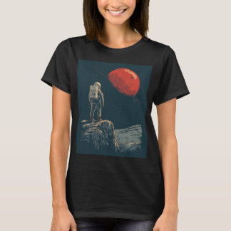 Camiseta Vintage Astronauta Espaço Planeta