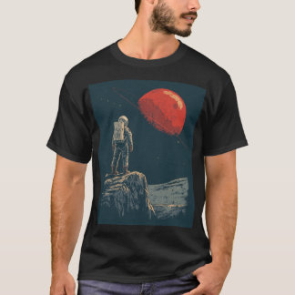 Camiseta Vintage Astronauta Espaço Planeta