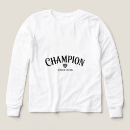 Camiseta Vintage Athletic Champion Design