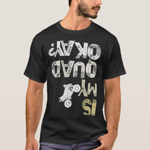 Camiseta Vintage ATV Tire Race Driver UTV Ride É MEU
