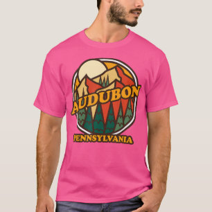 Camiseta Vintage Audubon Pennsylvania Mountain Hiking Souve