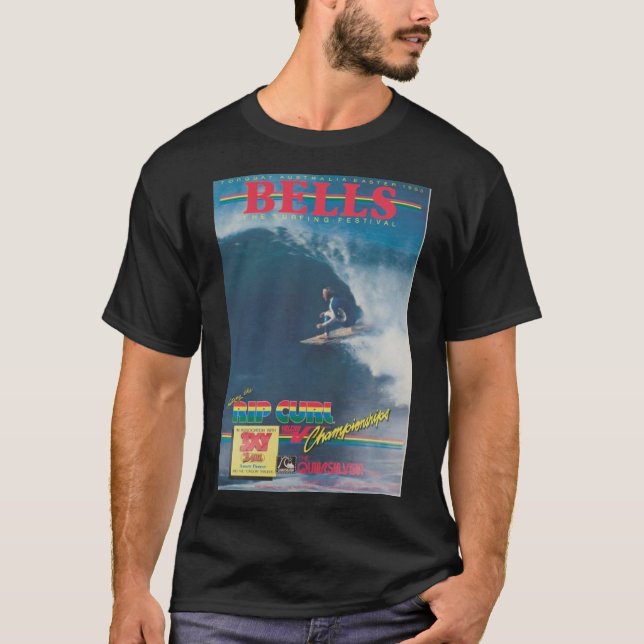 Camiseta vintage australia surfing poster 1983 Poster (Frente)