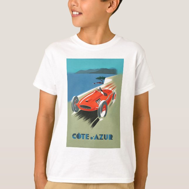 Camiseta Vintage Auto Racing (Frente)