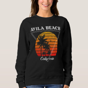 Camiseta Vintage Avila Beach California Palm Trees Ca Retro