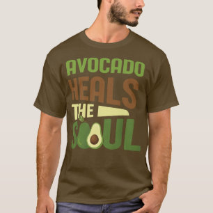 Camiseta Vintage Avocado Cura A Comida Vegan Saudável