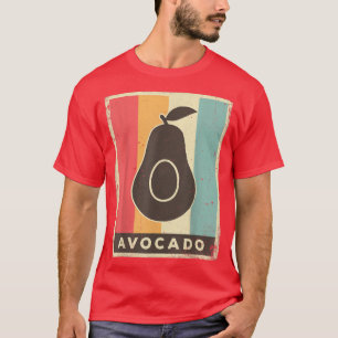 Camiseta Vintage Avocado Retro910