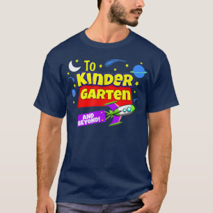 Camiseta Vintage Back To School Kids To Infinity And Beyond