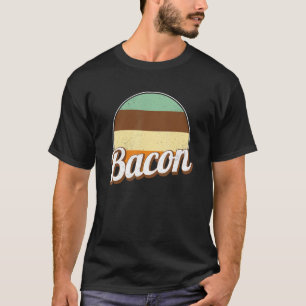 Camiseta Vintage Bacon Retro Bacon Entusiasta Barbecue Gril