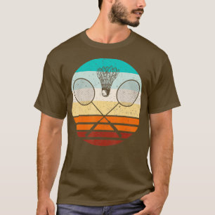 Camiseta Vintage badminton player badminton