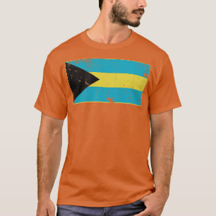 Camiseta Vintage Bahamas Sinalizador Residencial Família de