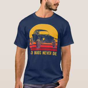 Camiseta Vintage Baja Inseto Fora da Corrida Rodoviária - C