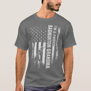 Camiseta Vintage, bandeira americana, sou um Orgulhoso Badm