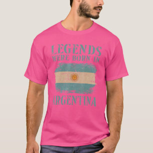 Camiseta Vintage, Bandeira argentina