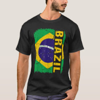 Vintage, Bandeira Brasileira, Orgulho Raiz Herança