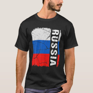 Camiseta Vintage, bandeira russa, Orgulho Raiz Patrimônio G