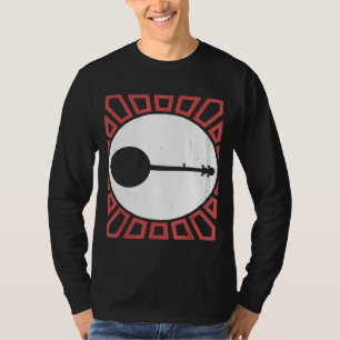 Camiseta Vintage Banjo Player Music Retro 4