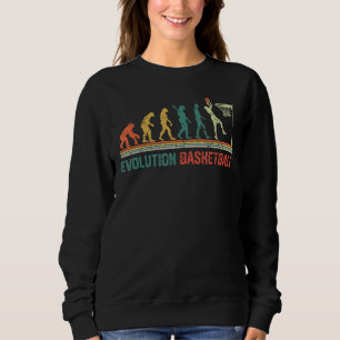 Camiseta Vintage Basbol Evolution Para A Jogada De Basquete