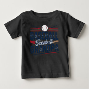 Camiseta Vintage Baseball Grandpa