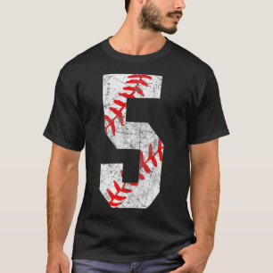 Camiseta Vintage Baseball Mãe 5 Jersey Baseball Pl Favorito