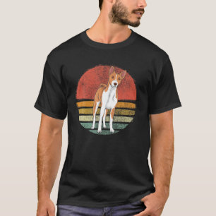 Camiseta Vintage Basenji Dog Retro Basenji Lover Men Women