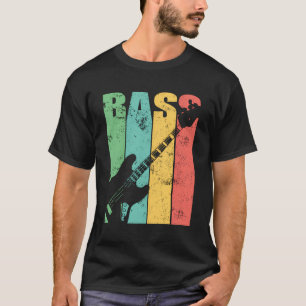 Camiseta Vintage Bass Guitar