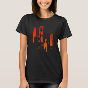 Camiseta Vintage Bass Guitar Jogadores De Música Vintage Gu