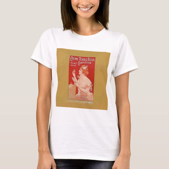 Camiseta Vintage Beauty Advertisement (Frente)