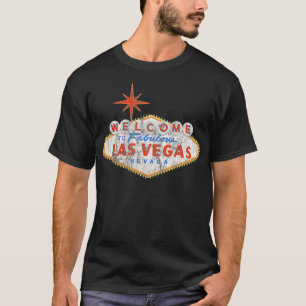 Camiseta Vintage Bem-Vindo Ao Sinal De Las Vegas