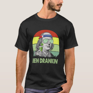 Camiseta Vintage Ben Drankin Beer - Rua. Dia de Patrick