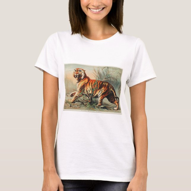Camiseta Vintage Bengal Tiger (Frente)