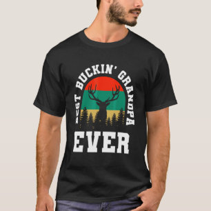 Camiseta Vintage Best Buking Avô Ever Deer Huntet Gordo