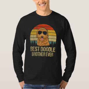 Camiseta Vintage Best Doodle Brother Eternamente Engraçado