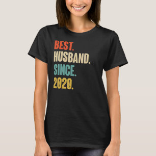 Camiseta Vintage Best Husband Desde O Aniver De Casamento D