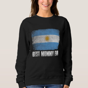 Camiseta Vintage Best Mamães Ever Women Retro Argentina Fla