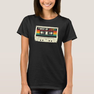 Camiseta Vintage Best Of 2015 6 Birthday Cassette Tape