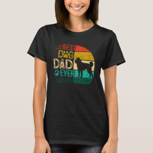 Camiseta Vintage Best Shiba Inu Ever Padre S Day For Pai